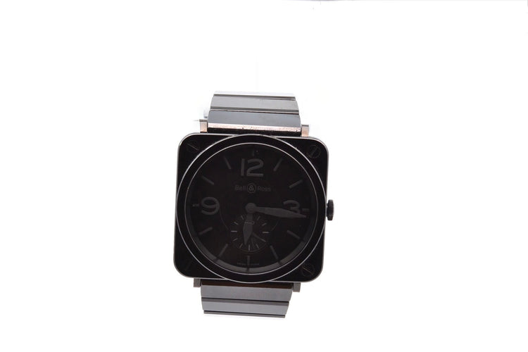 Montre Bell & Ross - Montre BR S Black Ceramic Phantom 39 mm 58 Facettes 27045