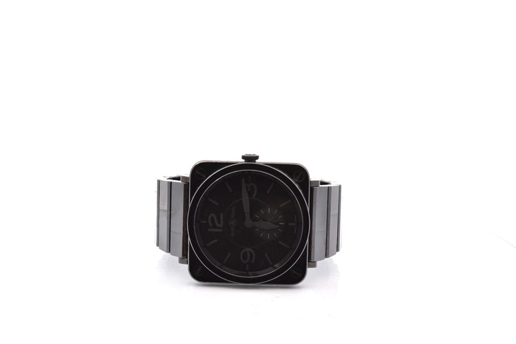 Montre Bell & Ross - Montre BR S Black Ceramic Phantom 39 mm 58 Facettes 27045