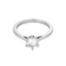 Bague 50 Bague solitaire en or blanc, platine et diamant 0,75 ct 58 Facettes B260497