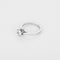 Bague 50 Bague solitaire en or blanc, platine et diamant 0,75 ct 58 Facettes B260497