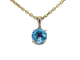 Pendentif Pendentif en or 14 carats avec topaze 58 Facettes 2397