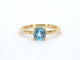 Bague 54 Bague en or 14 carats avec topaze 58 Facettes 2398