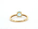 Bague 54 Bague en or 14 carats avec topaze 58 Facettes 2398