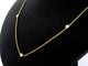 Collier Collier en or 14 carats et diamants naturels 58 Facettes 2400