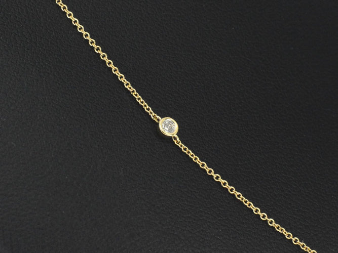 Collier Collier en or 14 carats et diamants naturels 58 Facettes 2400