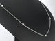 Collier Collier en or blanc 14k avec diamants naturels 58 Facettes 2401