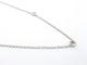 Collier Collier en or blanc 14k avec diamants naturels 58 Facettes 2401
