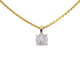 Pendentif Pendentif en or 14 carats avec diamant 58 Facettes 2402