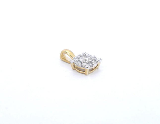 Pendentif Pendentif en or 14 carats avec diamant 58 Facettes 2402