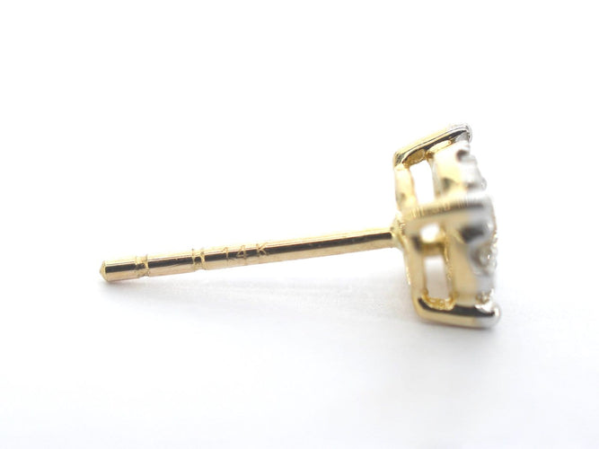 Boucles d'oreilles Boucles d'oreilles en or 14 carats et diamants 58 Facettes 2403