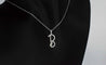 Pendentif Pendentif lettre B en or 14 carats et diamants naturels 58 Facettes 2405
