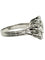 Bague 52 Bague solitaire en or blanc 18K et diamants 1,35 ct 58 Facettes 2304