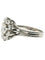 Bague 52 Bague solitaire en or blanc 18K et diamants 1,35 ct 58 Facettes 2304