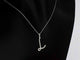 Pendentif Pendentif lettre L en or 14k avec diamants naturels 58 Facettes 2408
