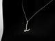 Pendentif Pendentif lettre L en or 14k avec diamants naturels 58 Facettes 2408