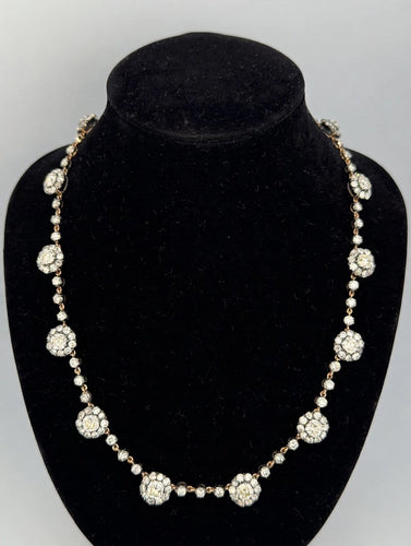 Collier Collier rivière diamants taille ancienne 58 Facettes 555/26 A