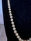 Collier Collier de 77 perles de culture, fermoir or gris et diamants 58 Facettes 884