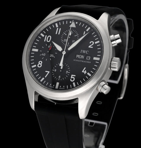 Montre IWC Pilot - Montre chronographe IW371704 58 Facettes IWC/PLT/013