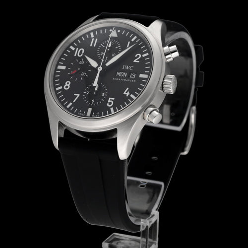 Montre IWC Pilot - Montre chronographe IW371704 58 Facettes IWC/PLT/013