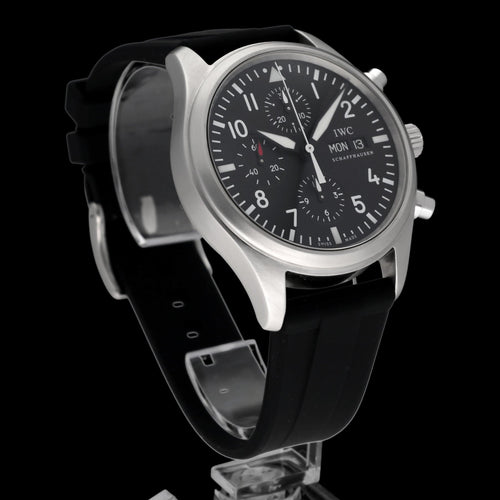 Montre IWC Pilot - Montre chronographe IW371704 58 Facettes IWC/PLT/013