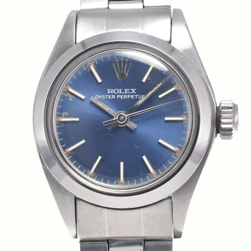 Montre Rolex Oyster Perpetual - Montre automatique en acier inoxydable 58 Facettes qi7lvfz16k
