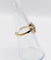 Bague 51 Bague Art déco en or 18k à fleur ciselée 58 Facettes A07880