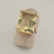 Bague 57.5 Bague en or rose 18 carats 58 Facettes 2690423