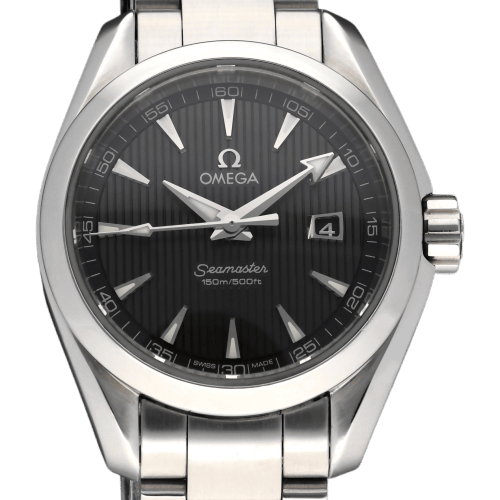 Omega Seamaster Aqua Terra - Montre acier quartz 2010
