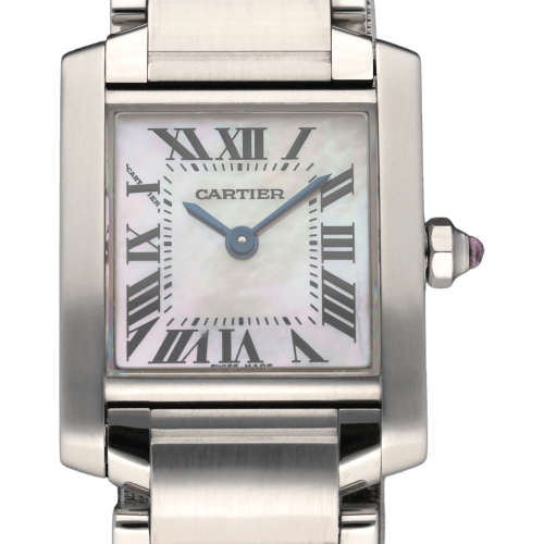 Cartier Tank Française - Montre W51028Q3, boîte et papiers, 2006