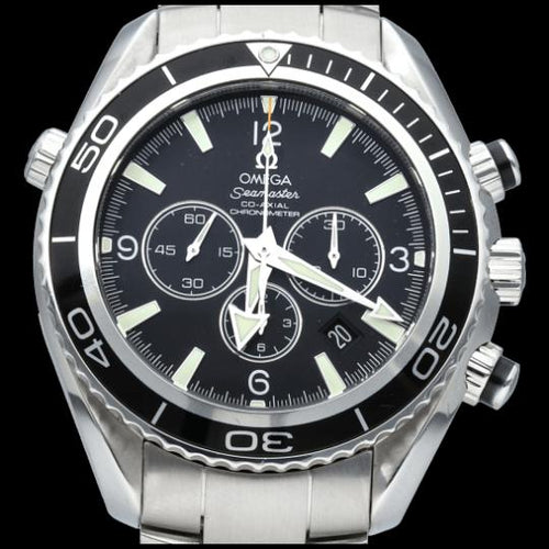 Montre Omega Seamaster Planet Ocean - Montre chronographe en acier 58 Facettes MT45531
