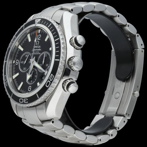 Montre Omega Seamaster Planet Ocean - Montre chronographe en acier 58 Facettes MT45531