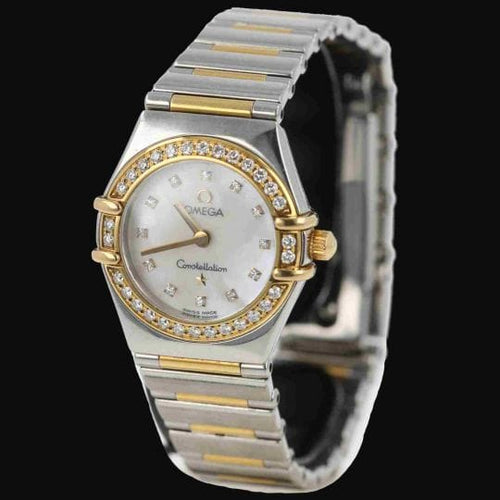 Montre Omega Constellation - Montre femme or jaune et acier 58 Facettes MT48111