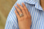 Bague 55 Bague vintage rubis et diamants 58 Facettes 27048