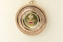 Pendentif Augis - Pendentif médaille d’amour en or jaune 18 carats et rubis 58 Facettes CL203652-107