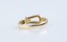 Bague 57 Bague en or jaune 18K et diamants noirs 0,03 ct 58 Facettes BG203741-107