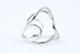 Bague 54 Bague joaillière entrelacée en or blanc 18k et diamants 58 Facettes BG31300431-107
