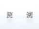 Boucles d'oreilles Boucles d'oreilles en or blanc 14k et diamants 58 Facettes 2423