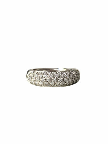 Bague 56 Damiani - Bague en or blanc 18K et diamants 58 Facettes 297