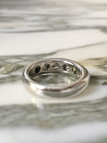Bague 56 Damiani - Bague en or blanc 18K et diamants 58 Facettes 297