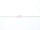 Bracelet Bracelet en or blanc 14k avec diamants 58 Facettes 2608