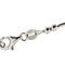 Collier Collier point de lumière avec diamant 0,10 ct en or blanc 18 carats 58 Facettes 36152