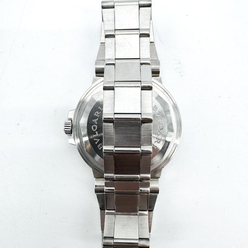 Montre Bvlgari Diagono - Montre automatique en acier inoxydable 58 Facettes rajw6b6pjy