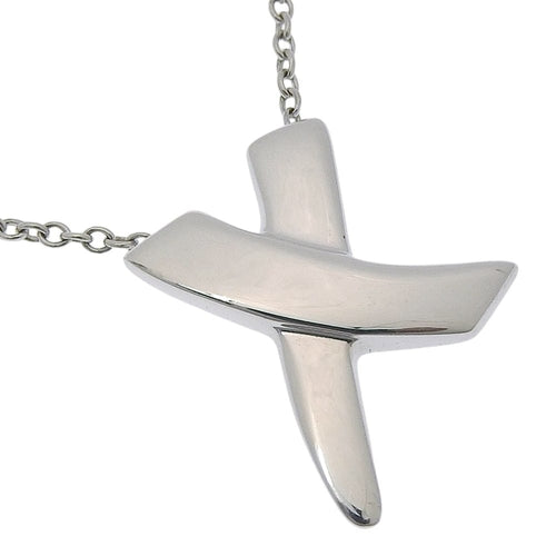 Pendentif Tiffany & Co. Paloma Picasso - Pendentif Graffiti X en argent 58 Facettes ii082omk00
