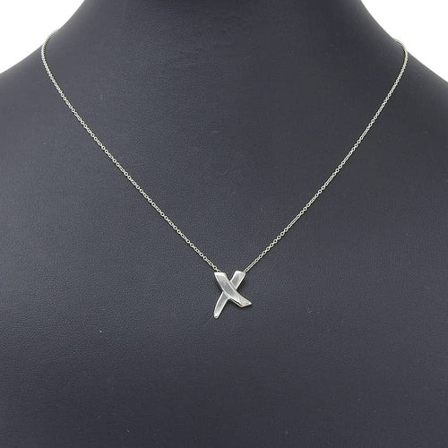 Pendentif Tiffany & Co. Paloma Picasso - Pendentif Graffiti X en argent 58 Facettes ii082omk00