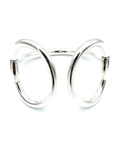 Bracelet Hermès Nausicaa - Bracelet GM en argent 58 Facettes HERMES BRA 1051