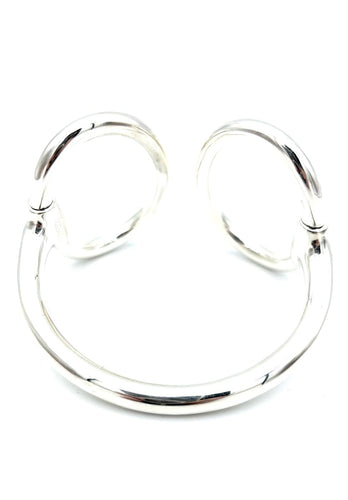 Bracelet Hermès Nausicaa - Bracelet GM en argent 58 Facettes HERMES BRA 1051