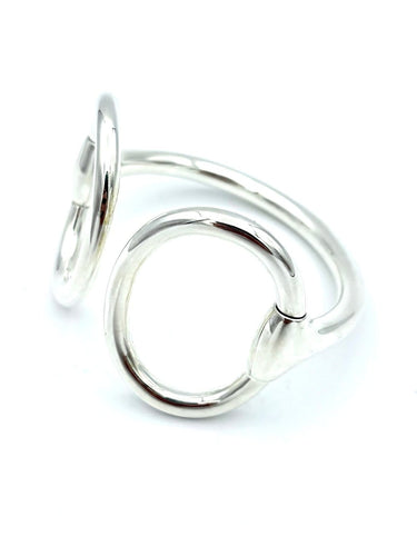 Bracelet Hermès Nausicaa - Bracelet GM en argent 58 Facettes HERMES BRA 1051