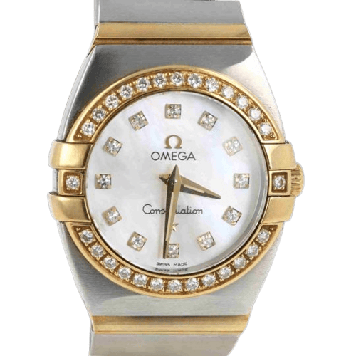 Montre Omega Constellation Double Eagle - Montre or jaune et acier 58 Facettes MT48116
