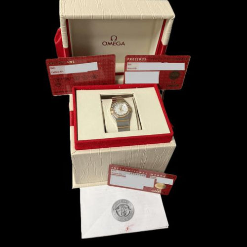 Montre Omega Constellation Double Eagle - Montre or jaune et acier 58 Facettes MT48116