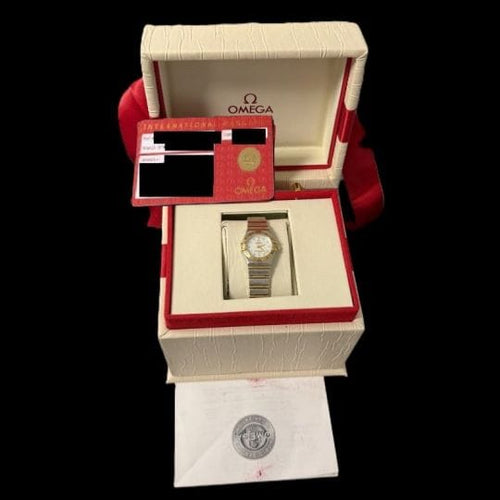 Montre Omega Constellation Mini - Montre en or jaune et acier 58 Facettes MT48101